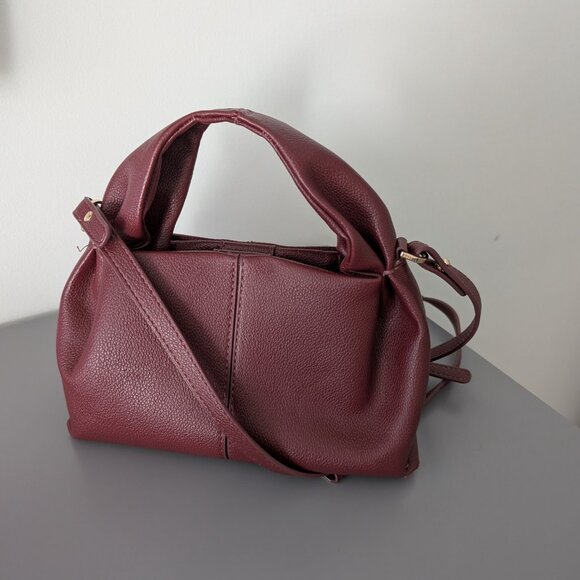 Leather Bag Polene Inspired Oxblood - Picture 2 of 3